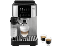 cafetera superautomatica - delonghi magnifica start milk ecam22080sb 1450w 15bar molinillo integradodeposito lechetactil espumado automatico