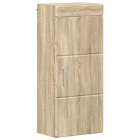 armario de pared para bano tulum roble sonoma 37 x 245 x 86 cm vidaxl