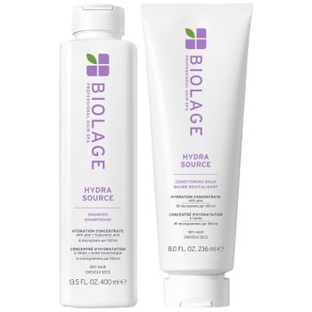 Biolage Hydra Source Shampoo 400ml and Conditioner 236ml Duo
