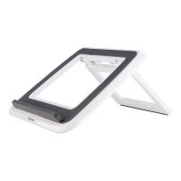 fellowes spire series soporte elevador para portatil hasta 17 blanco