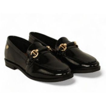 Top3 Deportivas Moda mocasin con estribo en piel acharolada para mujer