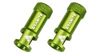 granite design juicy nipple presta valve core remover cap green