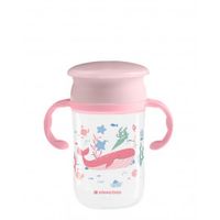 taza 360 con asas 300ml deep sea rosa
