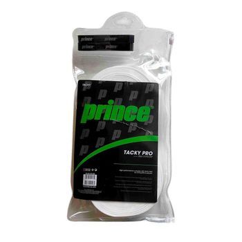 Pack 30 Overgrip Prince Tackypro Blanco