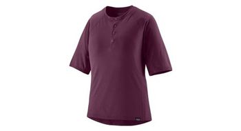 Jersey patagonia capilene   cool trail bike morado para mujer