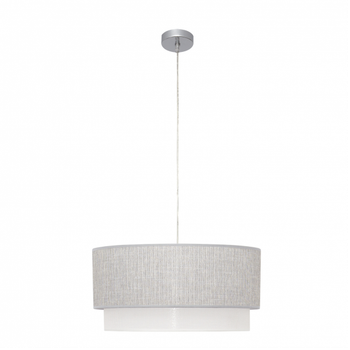 Colgante Kenya Gris Y Blanco Regulable D50