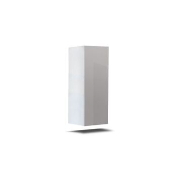 Mueble De Salón Blanco Colección Cepto 37x91cm, 1 Puerta, 1 Estante.