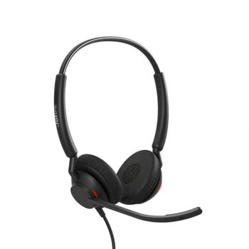 Auriculares Jabra con cable USB-C/USB-A diadema Micrófono Boom Negro Voz HD DSP