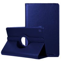 cool funda polipiel giratoria liso azul para lenovo tab m10 gen 3