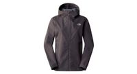 chaqueta impermeable para mujer the north face whiton 3l gris