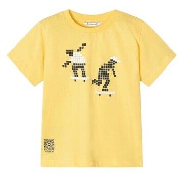 Mayoral Camisa manga larga 3013 camiseta Amarillo para niño