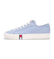 tommy jeans para mujer en0en02956 zapatillas de lona archive con logo azul 38 plano cordones casual
