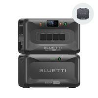 bluetti apex 300 estacion de energia portatil y b500k bateria lfp 78848wh 3840w ca 7680w pico capacidad ampliable