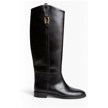 Corina Zapatos de tacón BOTA MONTAR PLANA para mujer