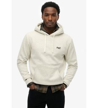 Superdry para hombre. M2014518A Sudadera Essential Logo Classic gris (L), Casual, Algodón