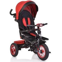 triciclo con bandeja musical byox jockey rojo oscuro