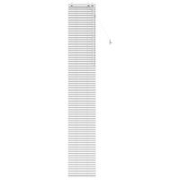persiana veneciana blanco 40 x 250 cm 35 mm vidaxl