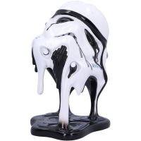 figura escultura casco stormtrooper demasiado caliente 23 cms
