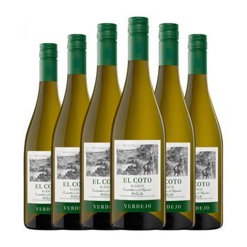 Coto De Rioja Vino Blanco Rioja 75 Cl 12.5% Vol. (pack De 6 Unidades)