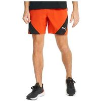 puma short short vent woven 7 orange para hombre