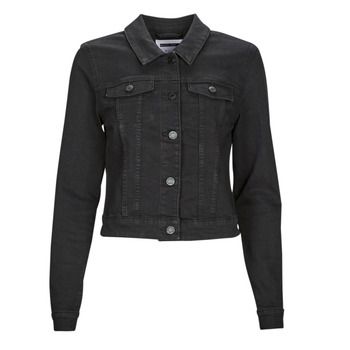 Noisy May Cazadora vaquera NMDEBRA L/S BLACK DENIM JACKET NOOS para mujer