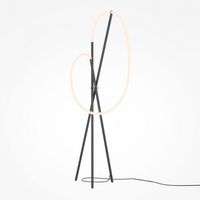 lampara de pie led crochet 36w