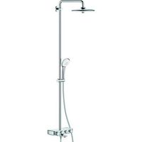 sistema de ducha con termostato para bano ducha grohe euphoria smartcontrol system 260 mono chrome 26510000