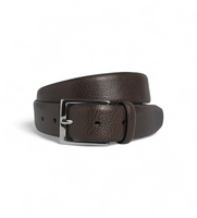 hackett london para hombre hm413617 cinturon pebble marron 34 casual piel