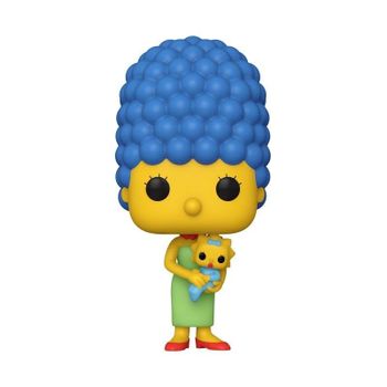 Figura coleccionable Funko Pop! Marge with Maggie Los Simpsons 135 mm