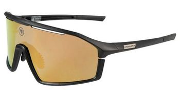 Gafas endura dorado ii lentes negro mate   naranja   verde