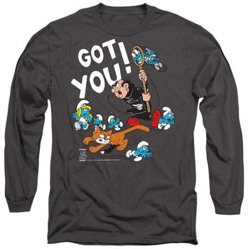 The Smurfs Camiseta manga larga TV21213 para hombre