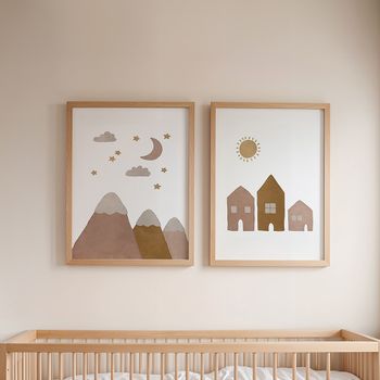 Set de 2 posters 117, 30x40 cm