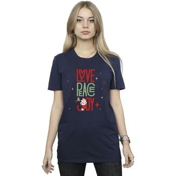 Disney Camiseta The Aristocats Love Peace Joy para mujer