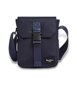 Pepe Jeans para hombre. PM0300012 Bandolera Gus marino (OSFA), Casual, Poliamida