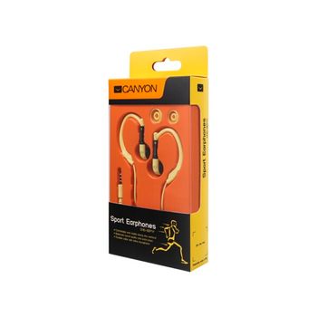 Sport Earphones with Microphone Yellow