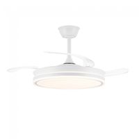 ventilador led aspas retractiles evo cct dim smart 72w