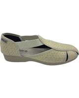 de calzadomania sandalia lona muro beige