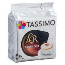 CÃ¡psulas de cafÃ© Tassimo L'Or Cappuccino - Paquete de 8