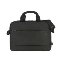 maletin tucano global 1314 pulgadas negro asa y tirante material reciclado