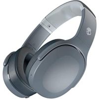 auriculares skullcandy crusher evo inalambricos y con cable bluetooth para llamadas y musica color gris