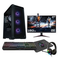 epical-q pack epic86 intel core i7-12700f32gb1tb ssdrtx 4060  monitor 27 fhd 180hz  combo gaming