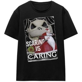 Nightmare Before Christmas Tops y Camisetas Scaring Is Caring para mujer