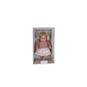 Muñeca Elegance 33 Cm Sali Maquillaje C/orejeras C/pelo