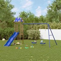 parque infantil  area de juegos de exterior madera de pino impregnada cfw782822