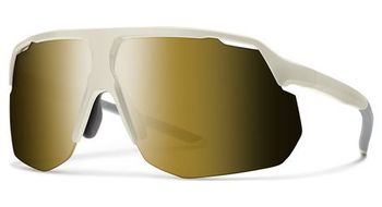 Gafas de sol smith motive hueso mate   chromapop negro espejo dorado
