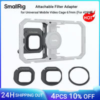 adaptador de anillo de filtro magnetico smallrig de 67mm para jaula de video movil universal 4299b para serie de filtros magneticos de telefono smallrig de 67mm
