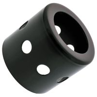 amortiguadores traseros yss cubierta de muelle superior 100mm negro perforado
