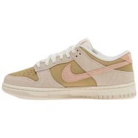 nike zapatillas baskets dunk low phantom washed coral daim para mujer