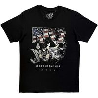 kiss camiseta made in the usa para mujer