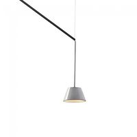 lampara colgante led absidiola conica movil 35w